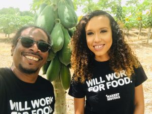 For the love of local - Co-Founders of D'Market Movers, David Thomas and Rachel Renie